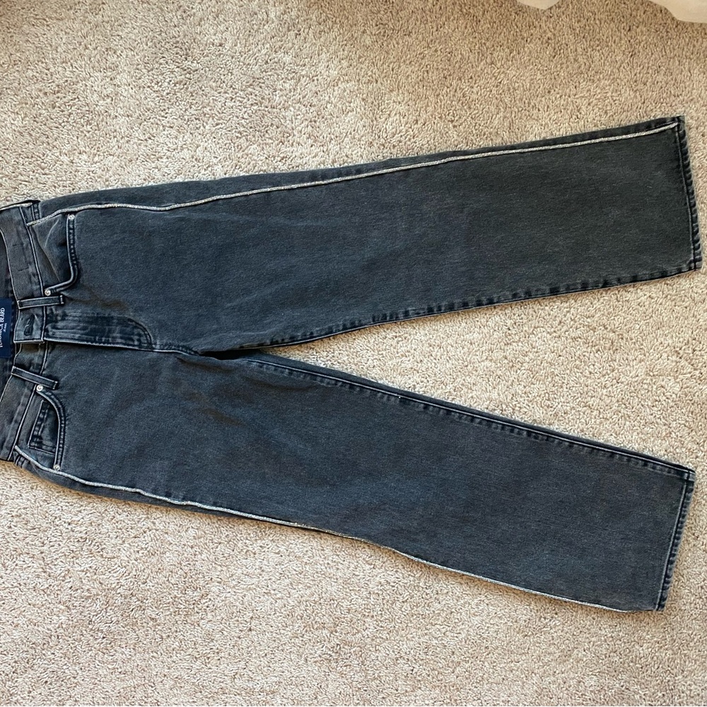 Veronica Beard Dark Blue Straight Leg Jeans